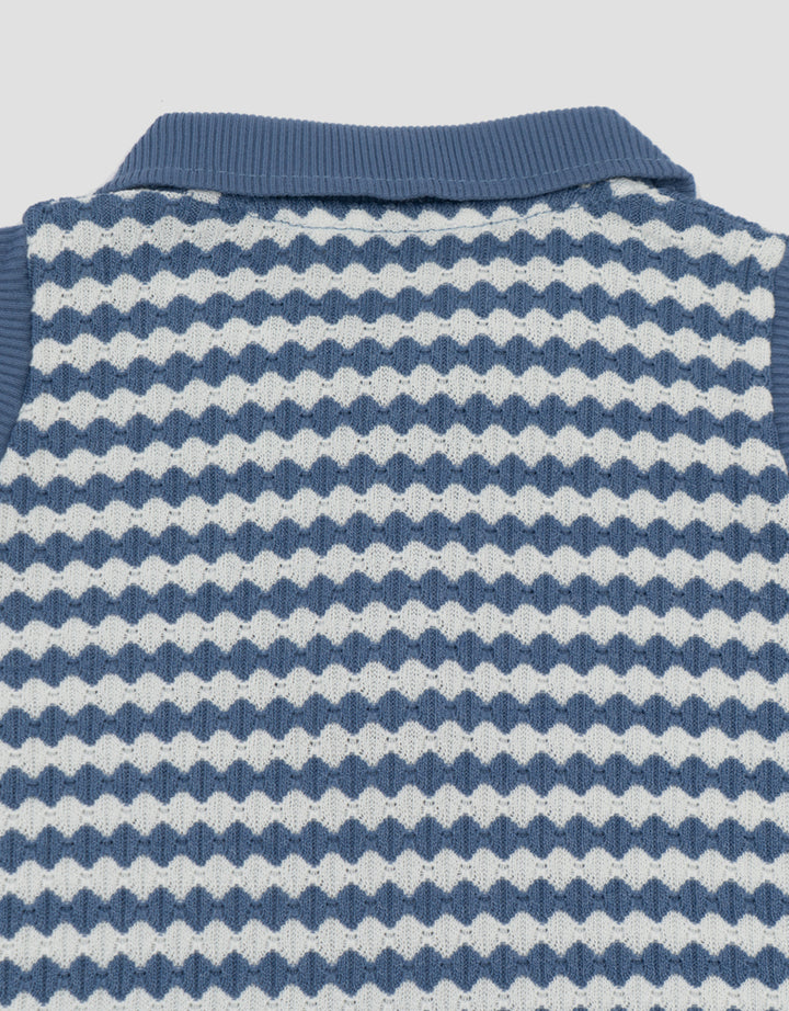 Little M Wavy Collar Dress Bayi
