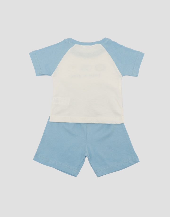 Little M Raglan Little Friends Pakaian Setelan Bayi