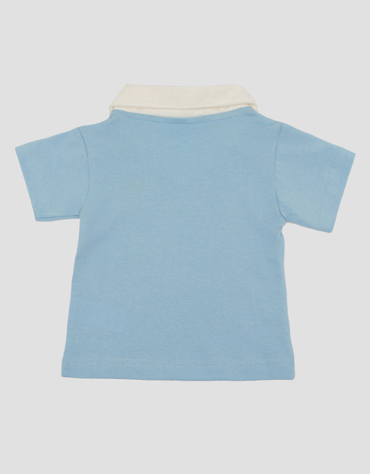 Little M Embro Giraffe Kaos Polo Bayi