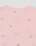 Little M Fullprint Kitty Flowers Pakaian Setelan Bayi