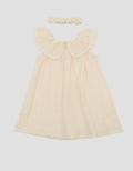 Little M Textured Stripe With Bandana Dress Bayi