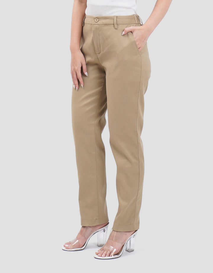 Connexion Stretch Karet Belakang Celana Panjang Wanita