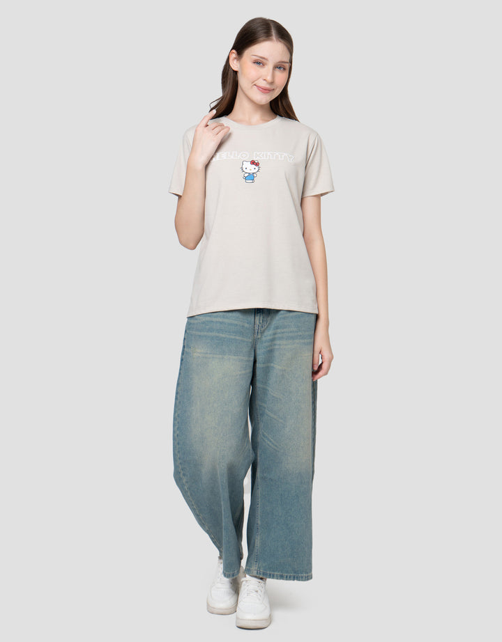 NEVADA HELLO KITTY REGULAR KAOS CASUAL WANITA