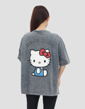 NEVADA PRINT HELLO KITTY KAOS OVERSIZE WANITA