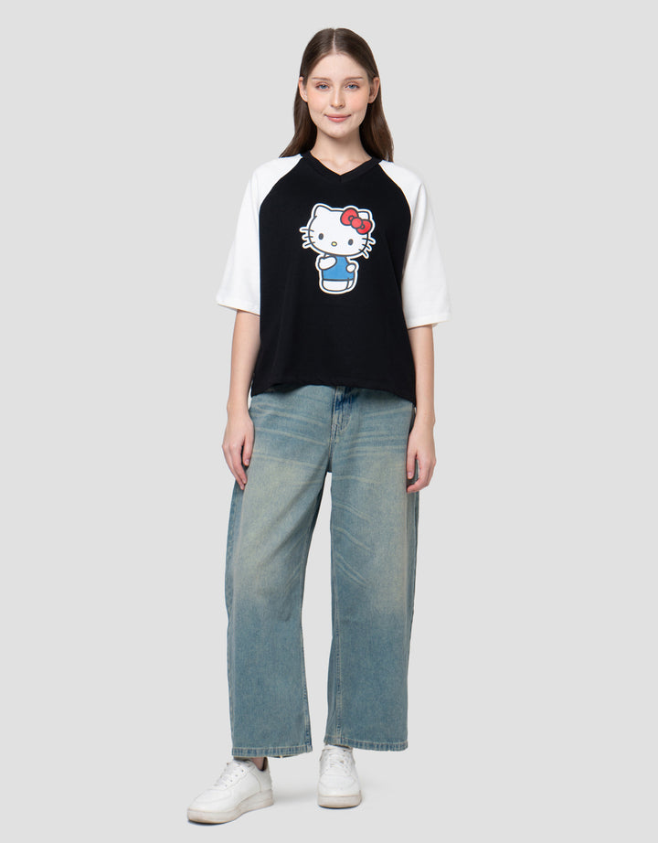 NEVADA HELLO KITTY PRINT KAOS WANITA