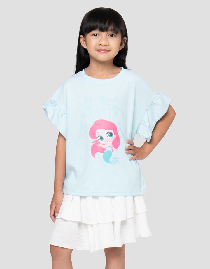 DISNEY PRINCESS ARIEL PAKAIAN SETELAN ANAK PEREMPUAN