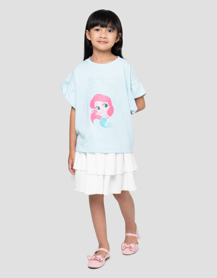 DISNEY PRINCESS ARIEL PAKAIAN SETELAN ANAK PEREMPUAN