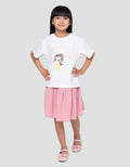DISNEY PRINCESS BELLE PAKAIAN SETELAN ANAK PEREMPUAN