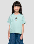 Disney Moana Better Together Print Kaos Anak Perempuan