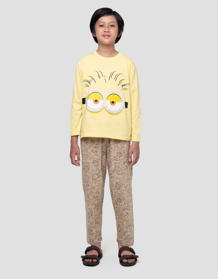 CHARACTER MINION PAKAIAN SETELAN PIYAMA ANAK LAKI-LAKI