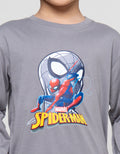 Marvel Spiderman Pakaian Setelan Piyama Anak Laki-laki