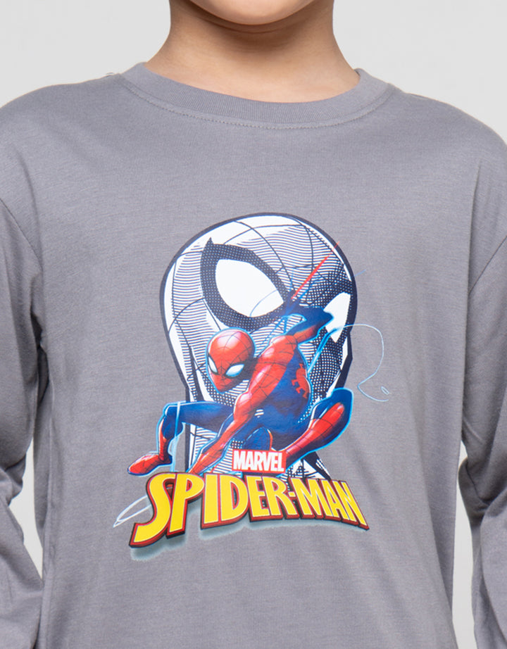 Marvel Spiderman Pakaian Setelan Piyama Anak Laki-laki