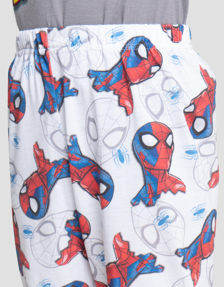 Marvel Spiderman Pakaian Setelan Piyama Anak Laki-laki