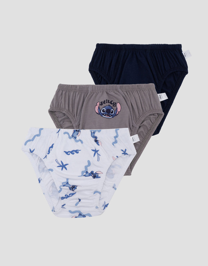 Disney Stitch Celana Dalam Pack Of 3 Anak Laki-laki