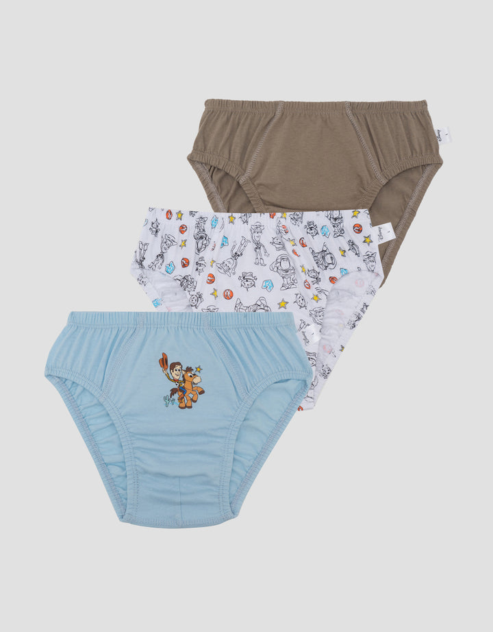 Disney Toy Story Celana Dalam Pack Of 3 Anak Laki-laki