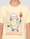 Character Print Minions Movie Pyramid Kaos Anak Laki-laki