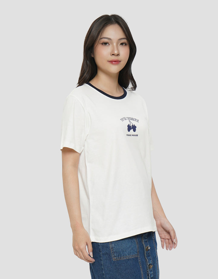 DISNEY MICKEY MOUSE CHERRIFIC KAOS WANITA
