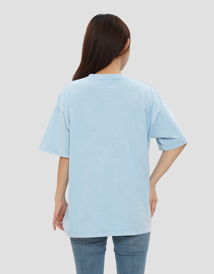 DISNEY MICKEY MOUSE WASH KAOS OVERSIZE WANITA
