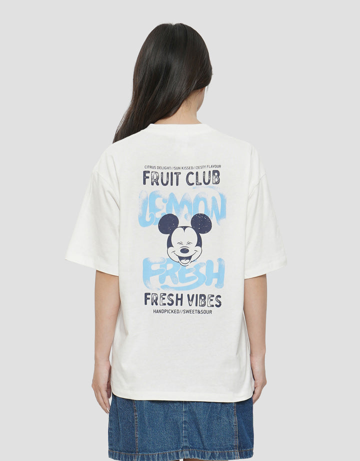 DISNEY MICKEY MOUSE FRUIT CLUB KAOS WANITA
