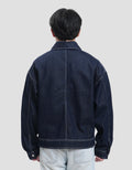Nevada Boxy Fit With Full Zipper Jaket Jeans Pria