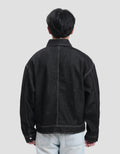 Nevada Boxy Fit With Full Zipper Jaket Jeans Pria