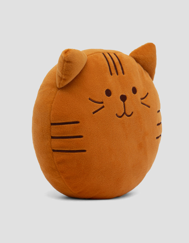 MxM Animal Plush Cat Hugging Bantal Leher