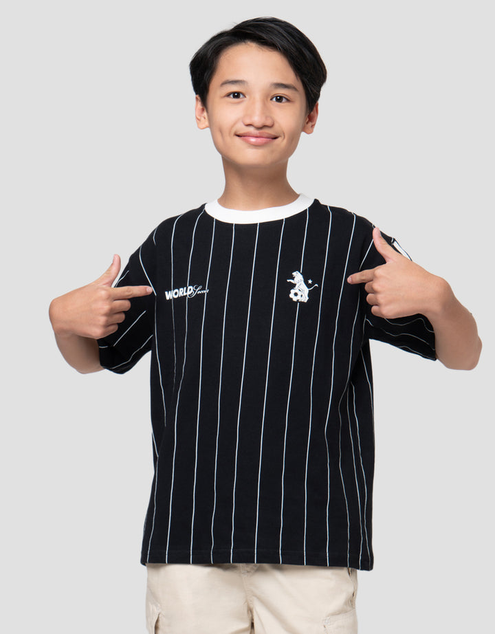 Nevada Both Sides Print  Dynamic Kaos Oversize Anak Laki-Laki