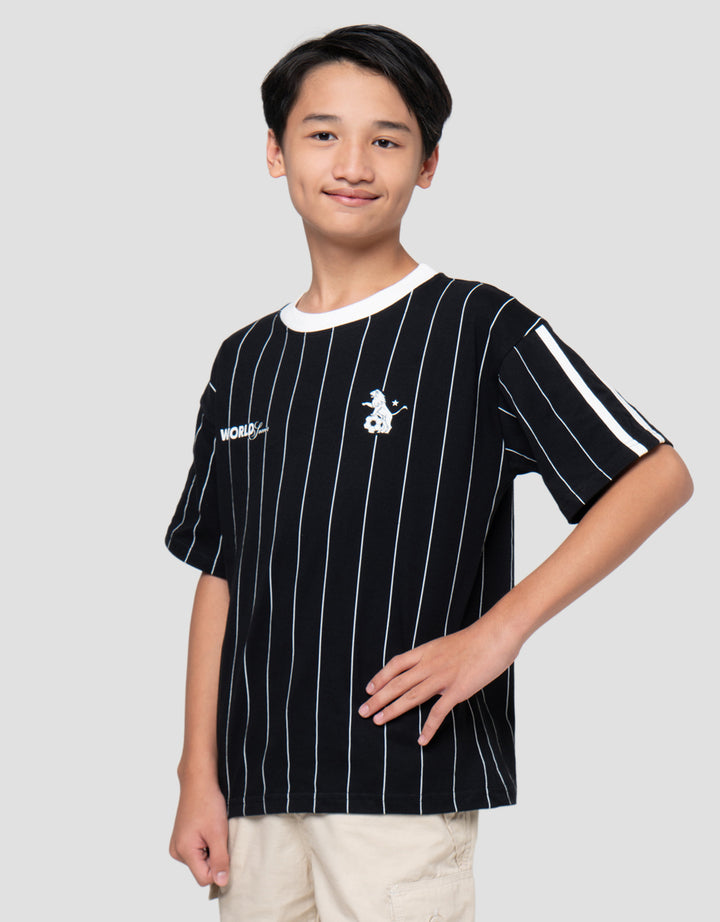 Nevada Both Sides Print  Dynamic Kaos Oversize Anak Laki-Laki