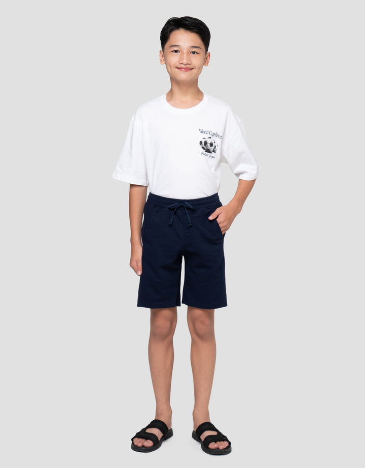Nevada Texture Cut N Sewn Celana Pendek Anak Laki-laki