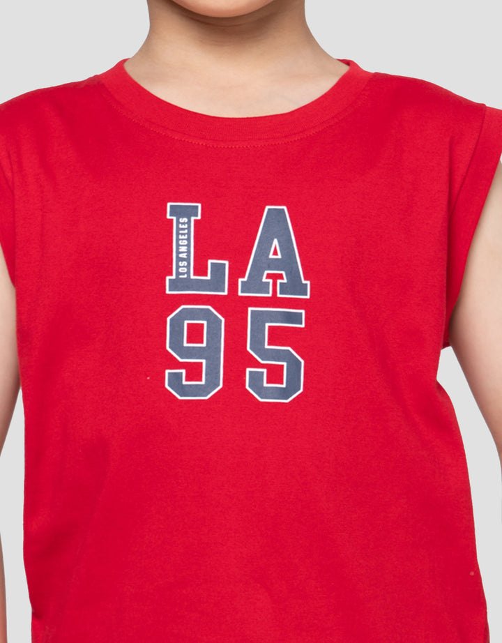 Little M Singlet La 95 Pakaian Setelan Anak Laki-Laki