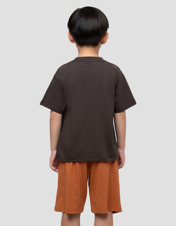 LITTLE M LION COOL CALM PAKAIAN SETELAN ANAK LAKI-LAKI