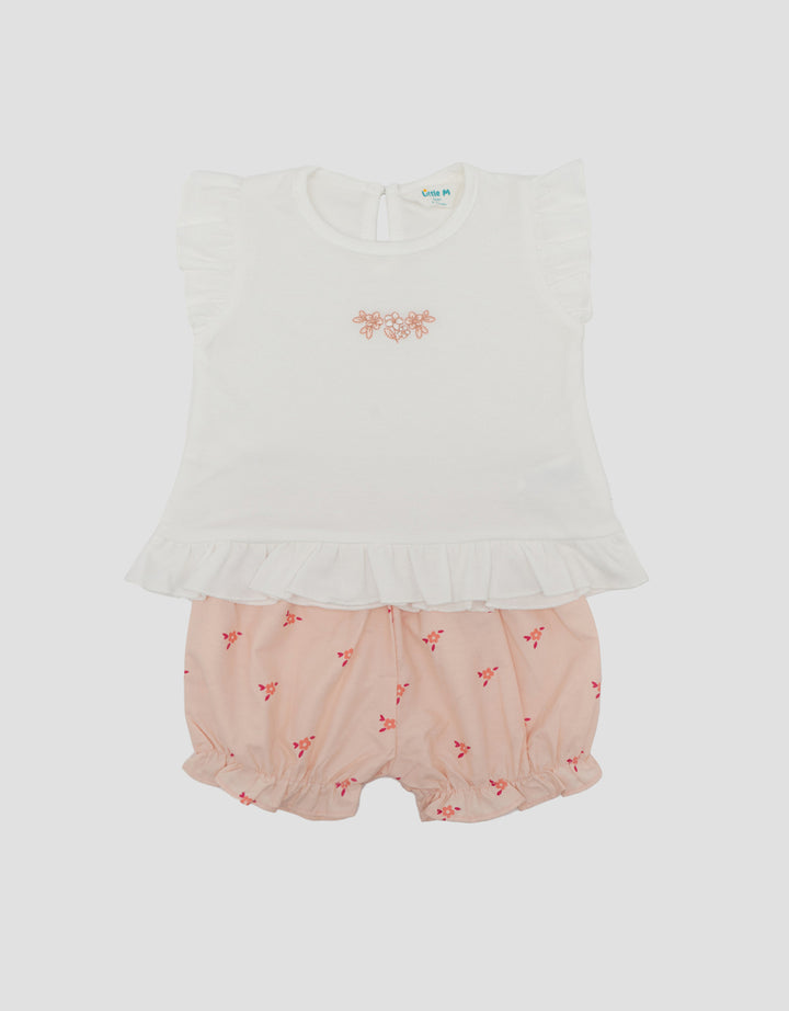 Little M Embro Set Pakaian Bayi