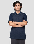 Cardinal Formal Neck Stripe List Wangky Kaos Polo Pria