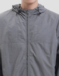 Nevada Regular Fit Cut And Sewn Zipper Jaket Pria