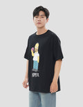 AOS THE SIMPSON HOMER AND DONUT KAOS OVERSIZE PRIA