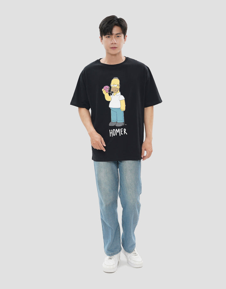 AOS THE SIMPSON HOMER AND DONUT KAOS OVERSIZE PRIA