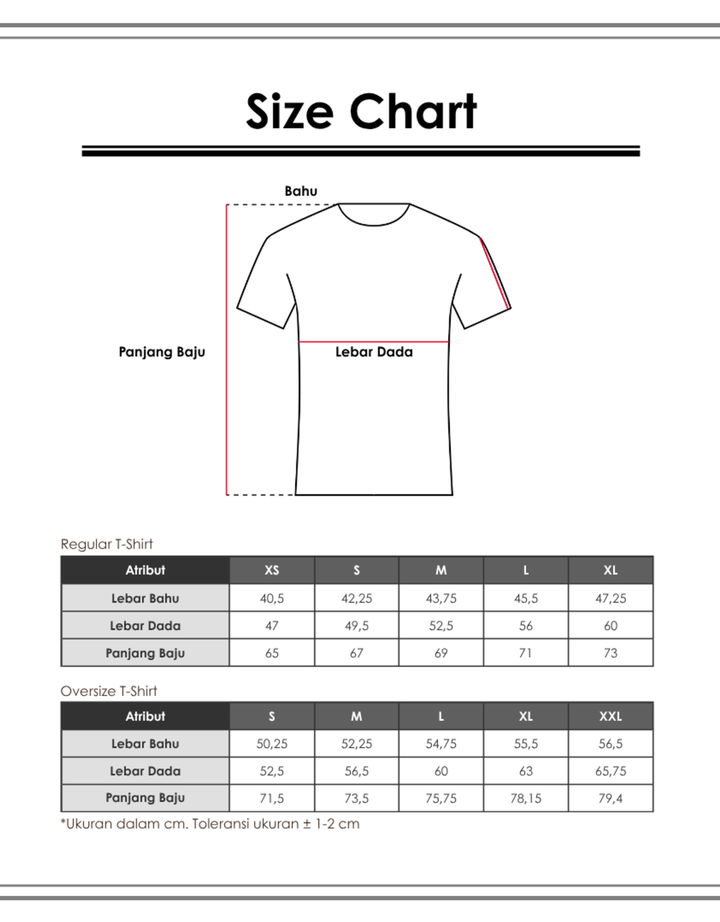 AOS REGULER THEME POPULAR PASSION CREATIVE BUREAU KAOS PRIA