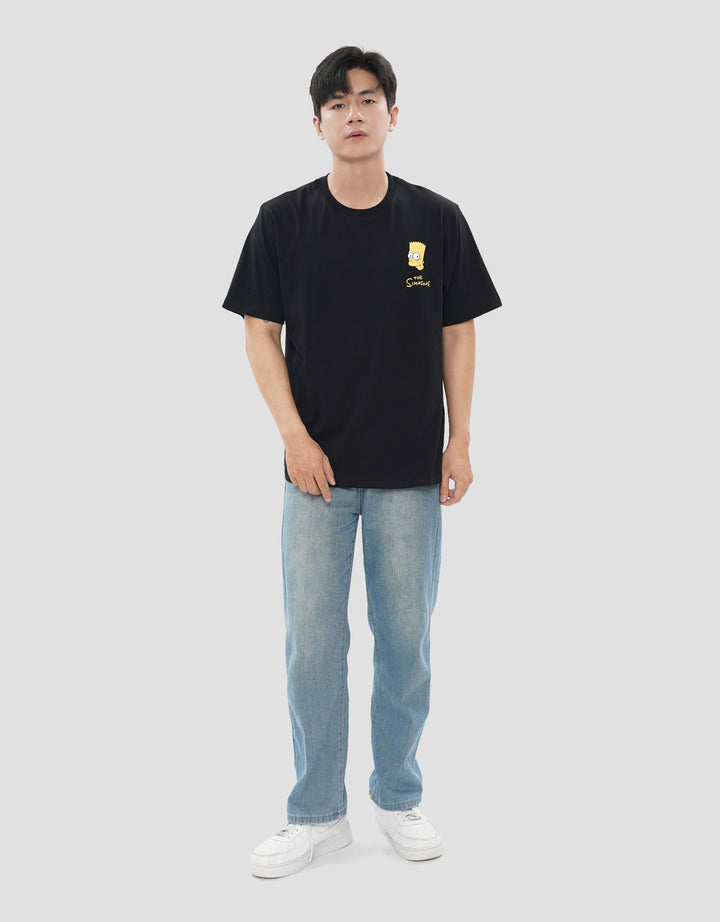 AOS THE SIMPSON BACK PRINT BART KAOS PRIA