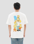 AOS THE SIMPSON BACK PRINT FAMILY KAOS PRIA