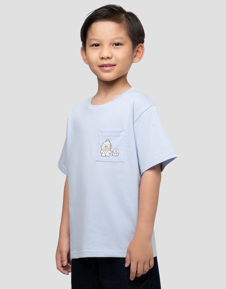 SUKO SANRIO HANGYODON KAOS ANAK LAKI-LAKI