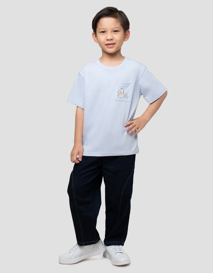 SUKO SANRIO HANGYODON KAOS ANAK LAKI-LAKI