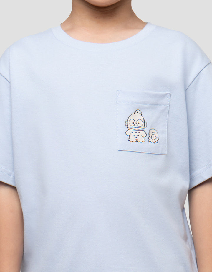 SUKO SANRIO HANGYODON KAOS ANAK LAKI-LAKI