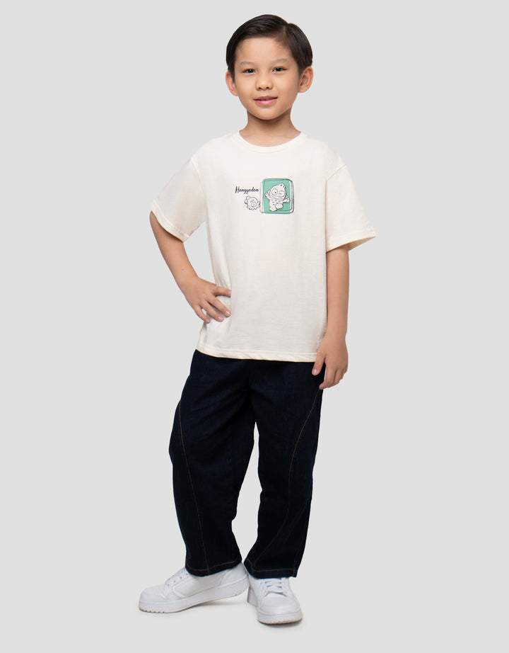 SUKO SANRIO HANGYODON KAOS ANAK LAKI-LAKI