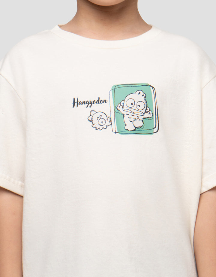 SUKO SANRIO HANGYODON KAOS ANAK LAKI-LAKI