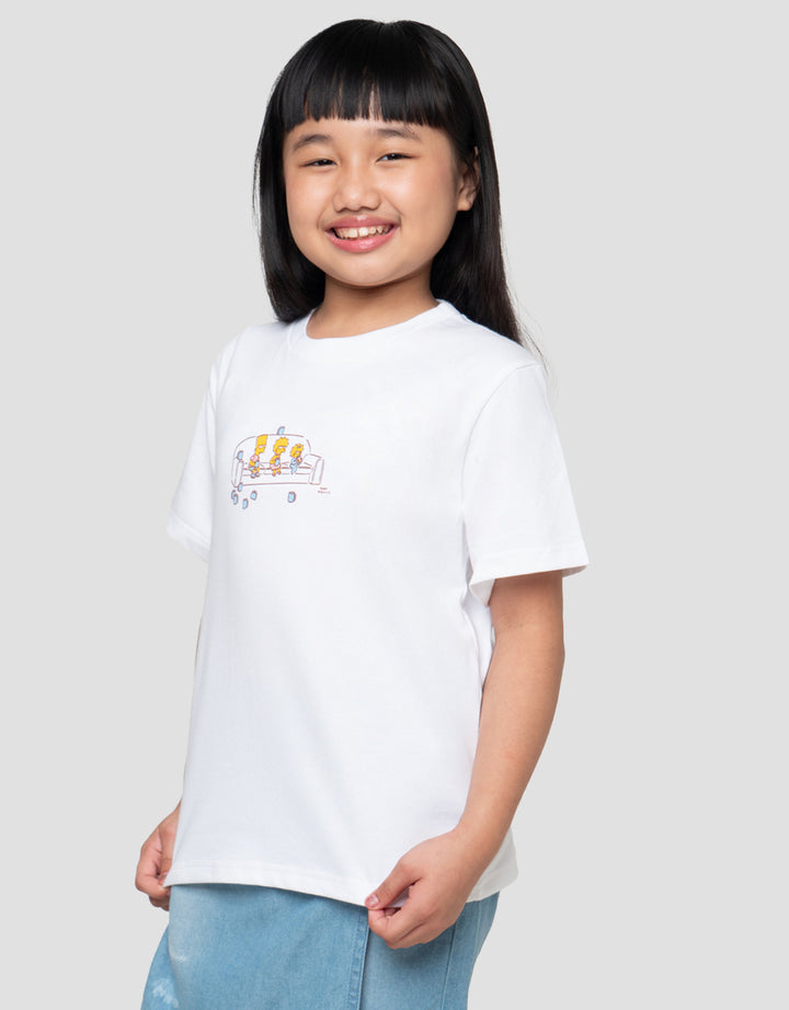 SUKO THE SIMPSONS KIDS ON THE SOFA KAOS ANAK PEREMPUAN