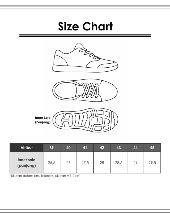 VOLO SEPATU SNEAKERS VI-AP03 PRIA