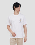 Aos Theme Warner Bros Rick And Morty-2 Kaos Lengan Pendek Pria
