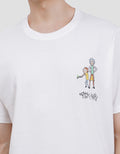 Aos Theme Warner Bros Rick And Morty-2 Kaos Lengan Pendek Pria