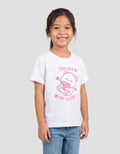 MxM Printed Liitle Girl Plush Kaos Anak Perempuan