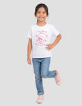 MxM Printed Liitle Girl Plush Kaos Anak Perempuan